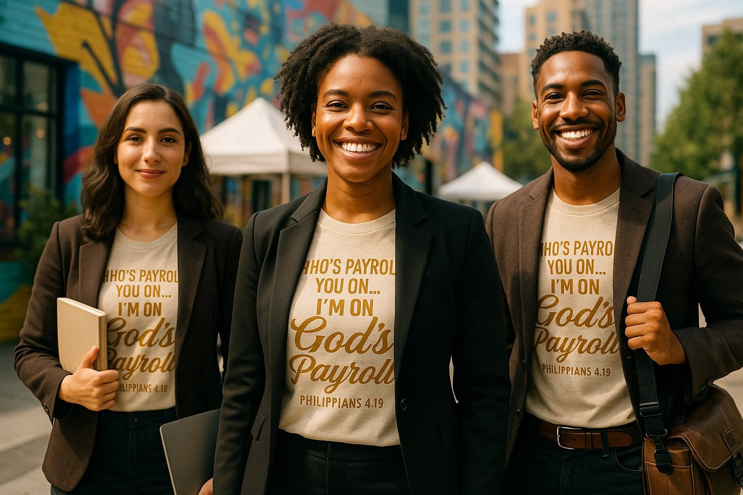 God’s Payroll Testimony Tee – Philippians 4:19