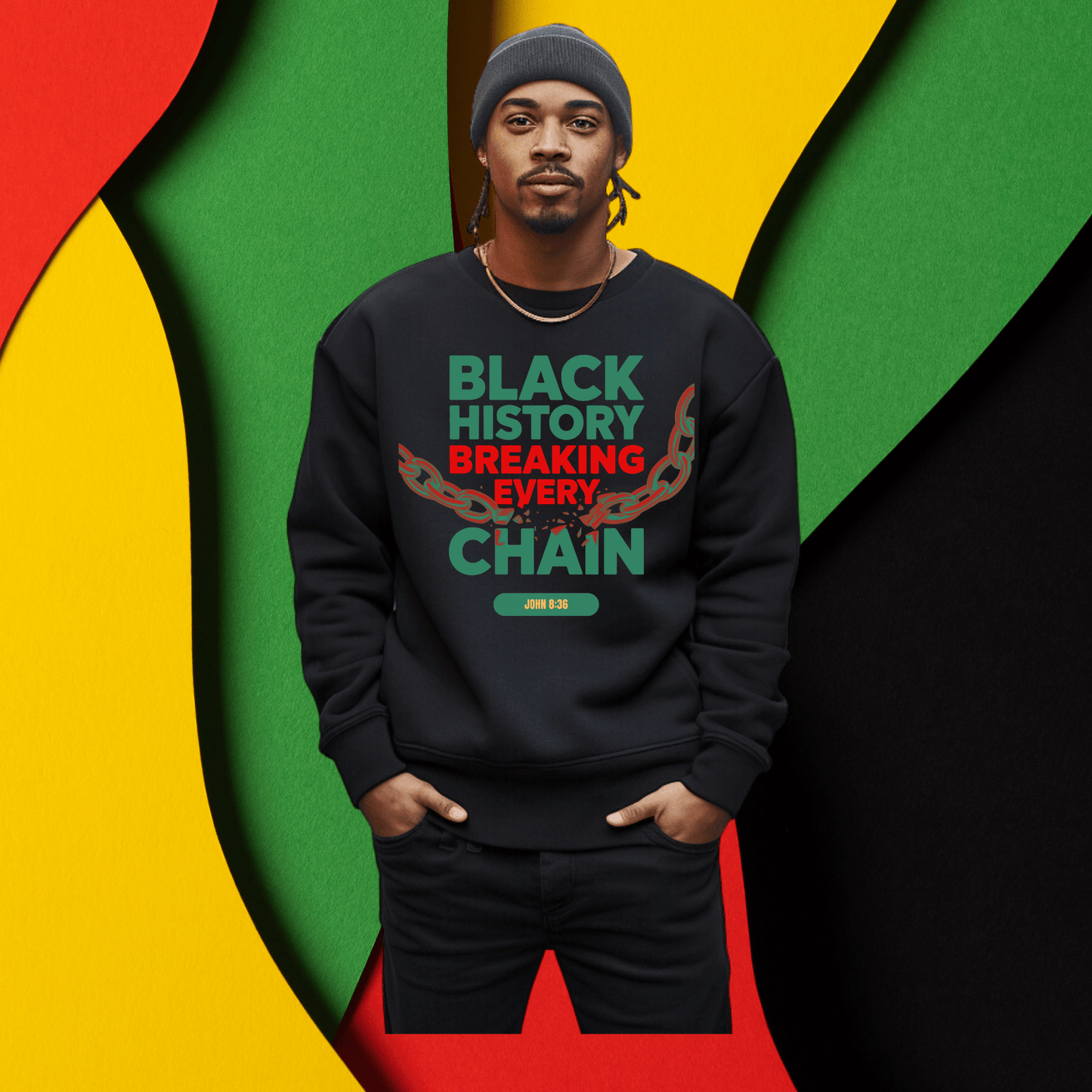 Breaking Every Chain Hoodies - Stay Up Pray Up