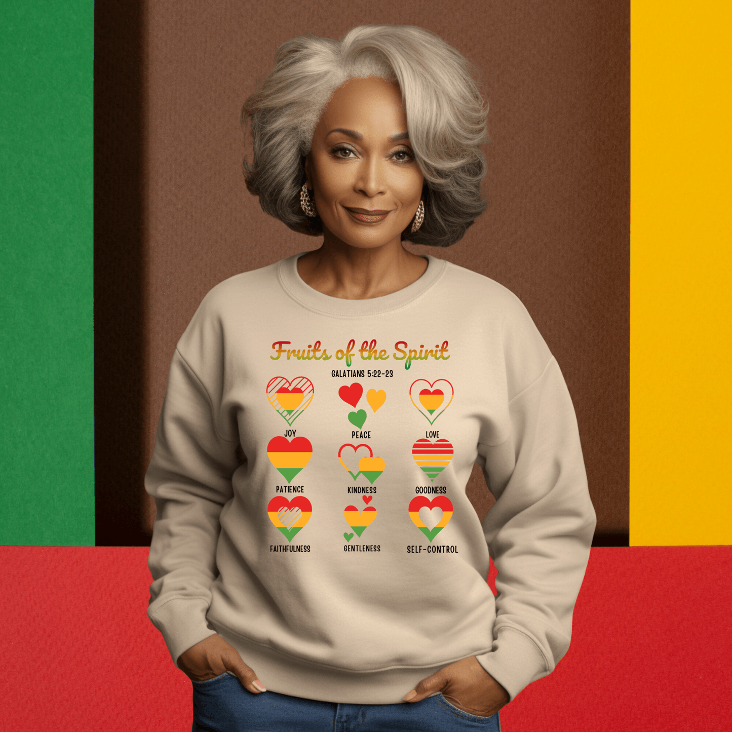 SUPU Black History Collection - Fruits of the Spirit Hoodies - Stay Up Pray Up