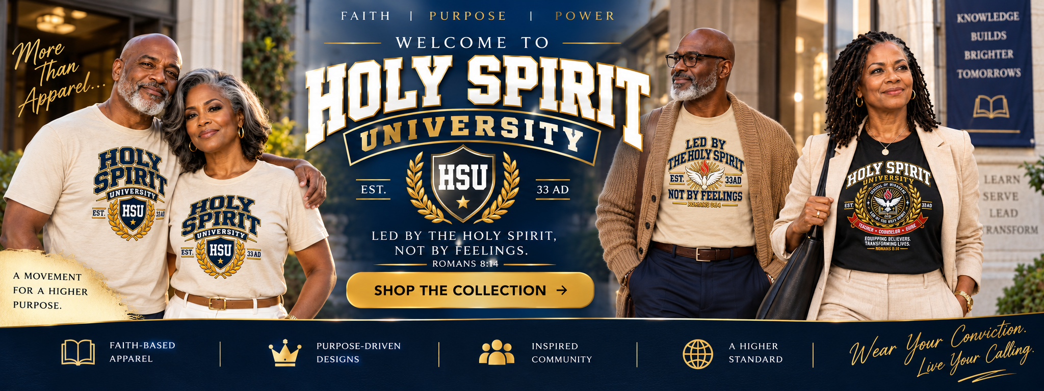 Holy Spirit University — Faith, Purpose, Power