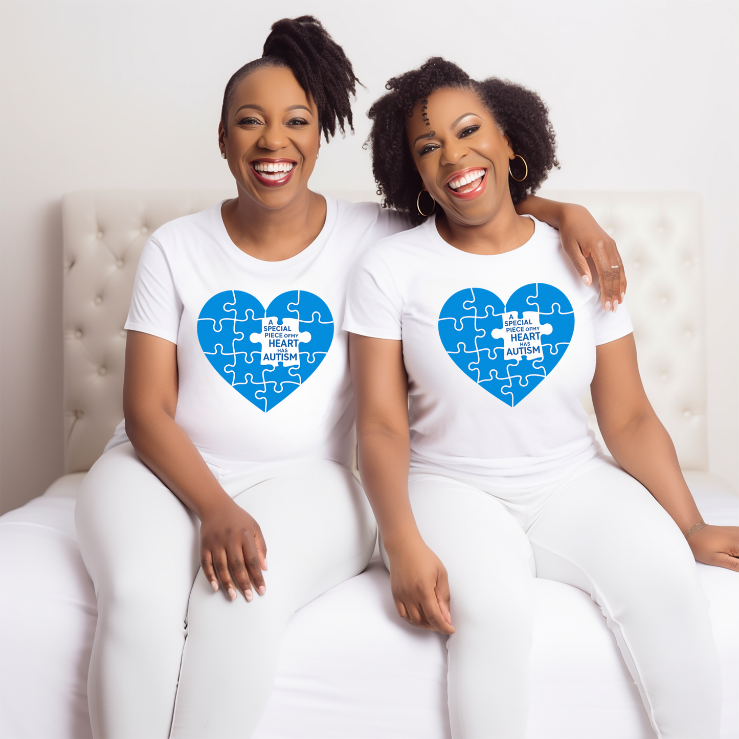 Autism Puzzle Heart T-Shirt – "A Special Piece of My Heart" Awareness Tee