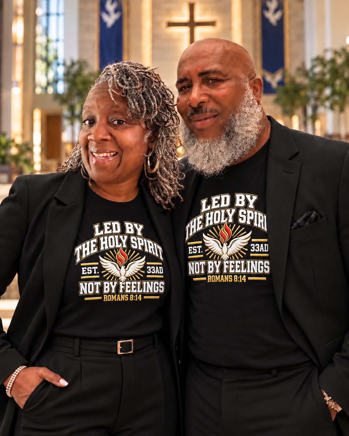 Led by the Holy Spirit, Not by Feelings Tee, additional product photo