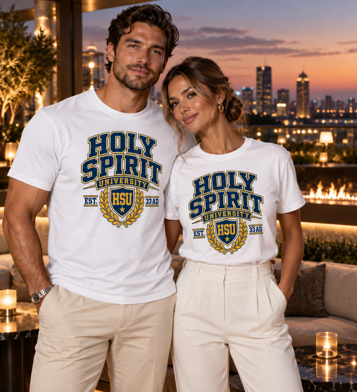 Holy Spirit University Emblem Tee, additional product photo