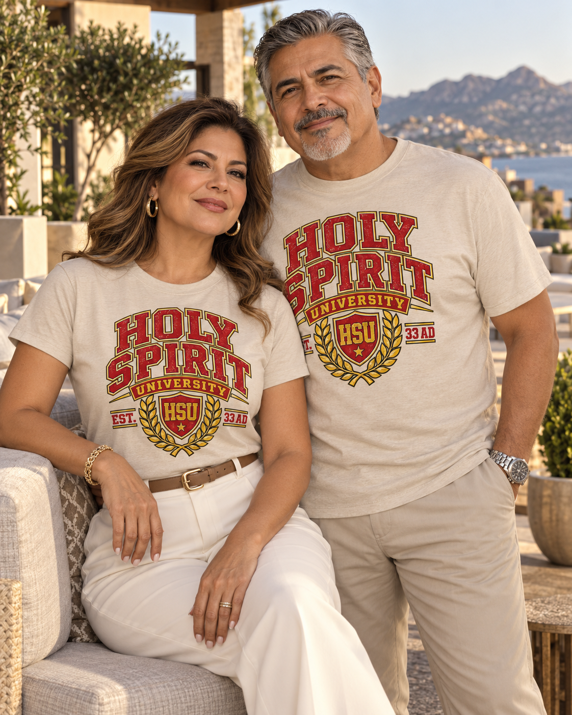 Holy Spirit University Emblem Tee, additional product photo
