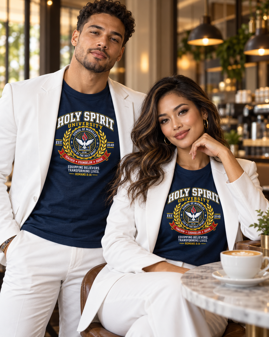 Holy Spirit University Crest Tee, additional product photo