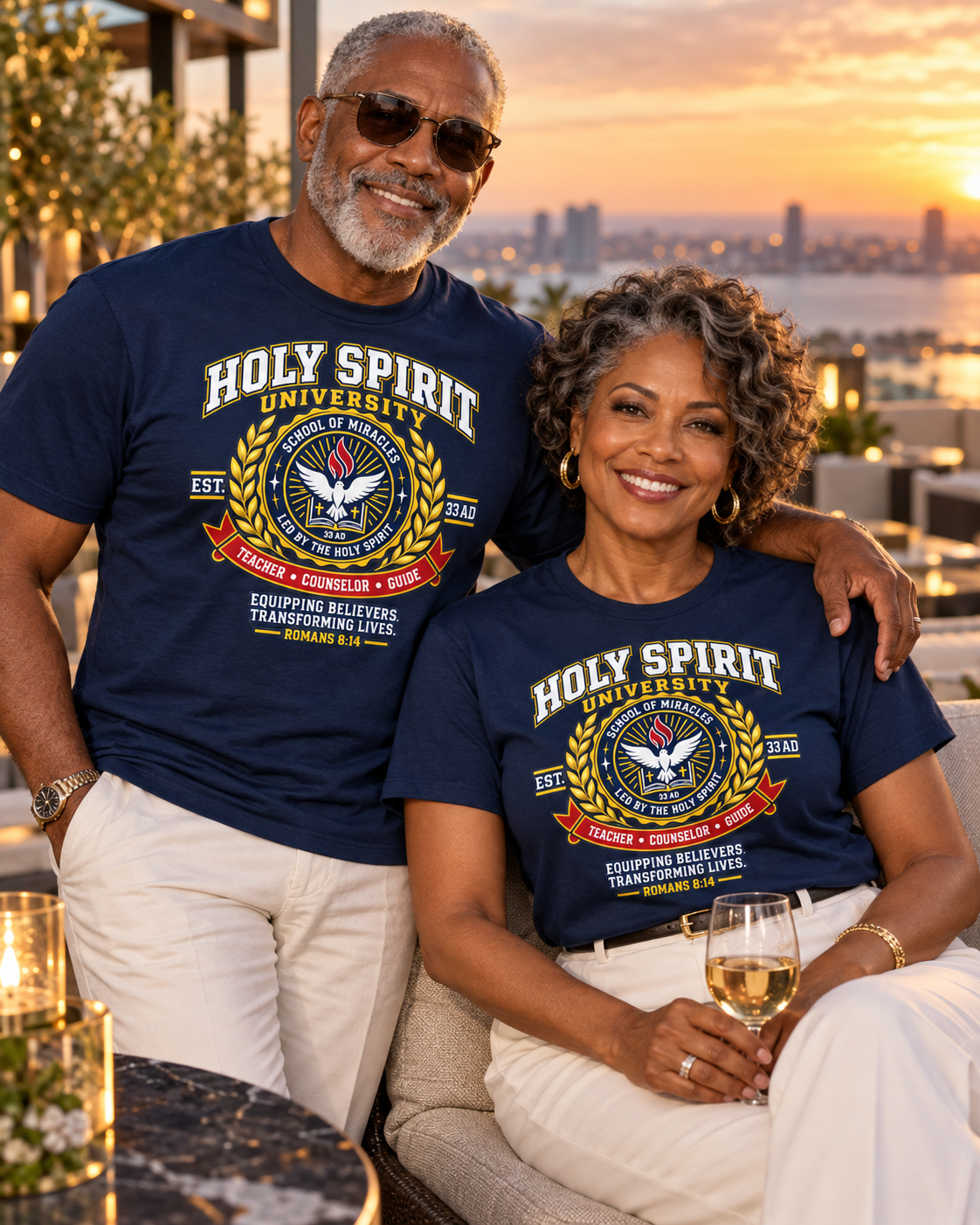 Holy Spirit University Crest Tee, additional product photo