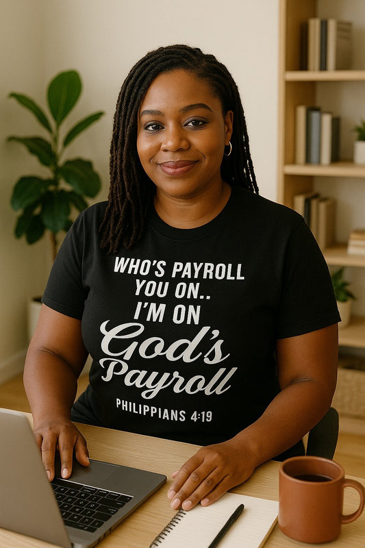 God’s Payroll Testimony Tee – Philippians 4:19