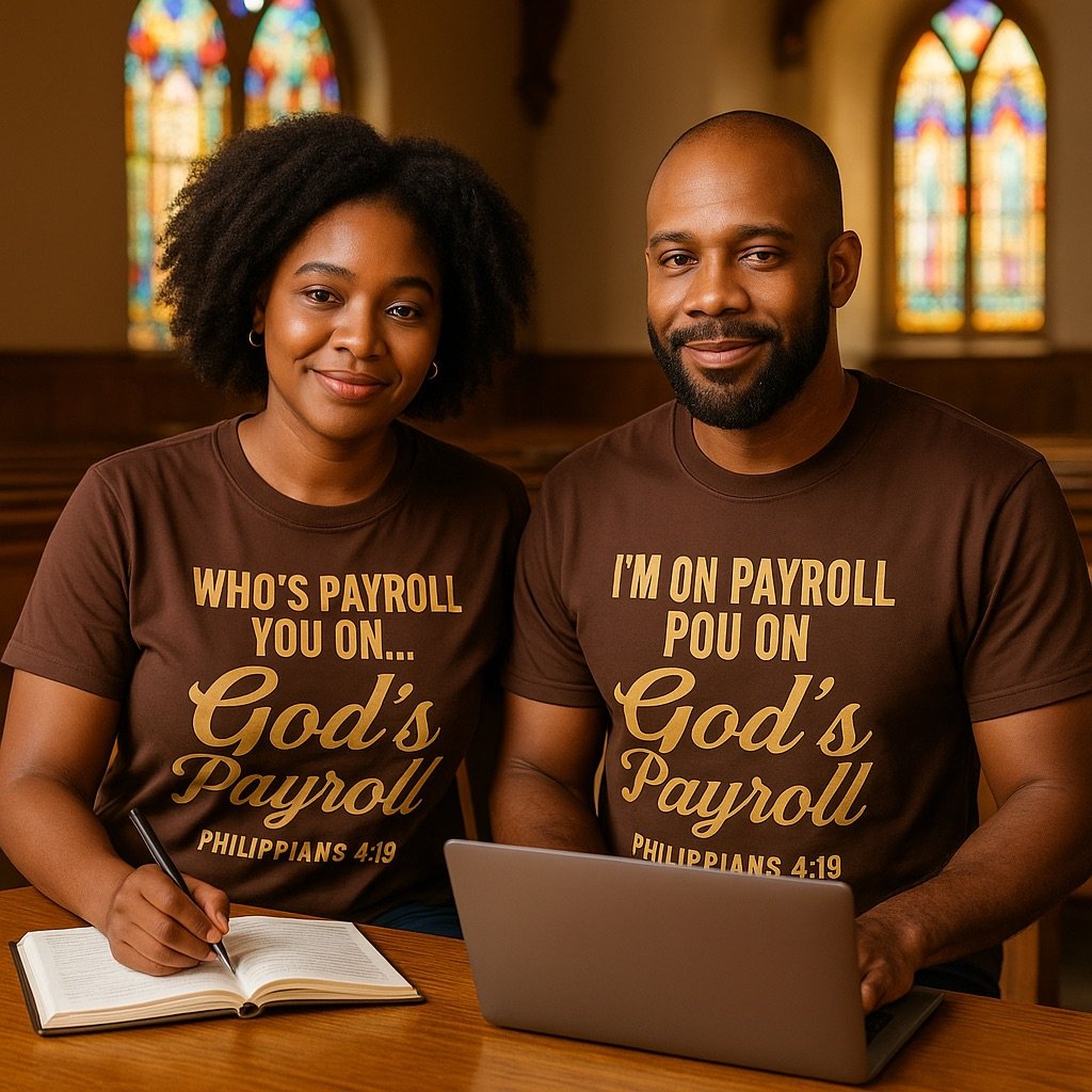 God’s Payroll Testimony Tee – Philippians 4:19