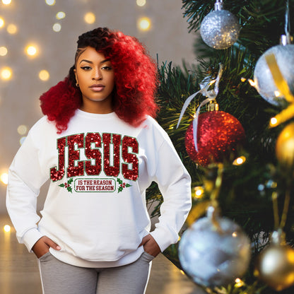 Jesus Is the Reason for the Season Sweatshirt and Hoodie - Stay Up Pray Up